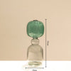Double-Layer Colored Glass Vase
