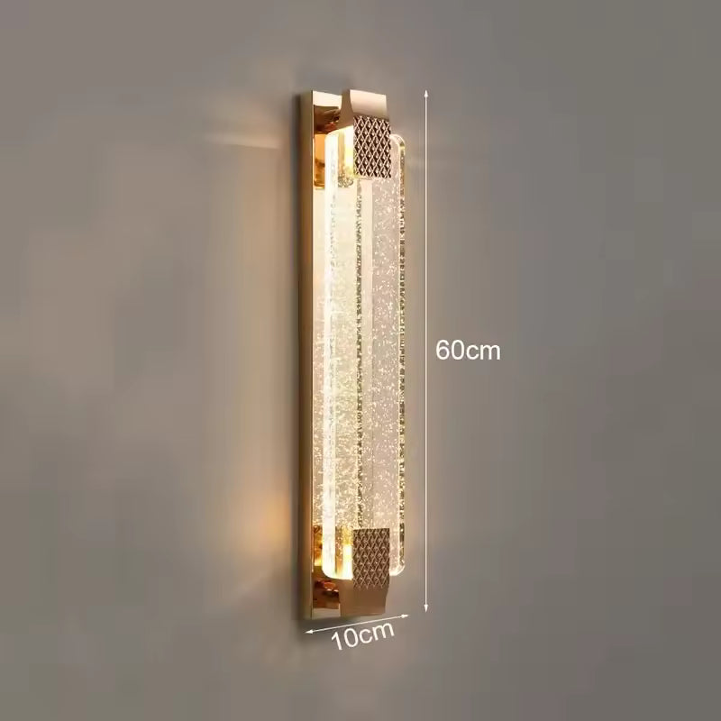 Luxury Crystal Bubble Wall Sconce