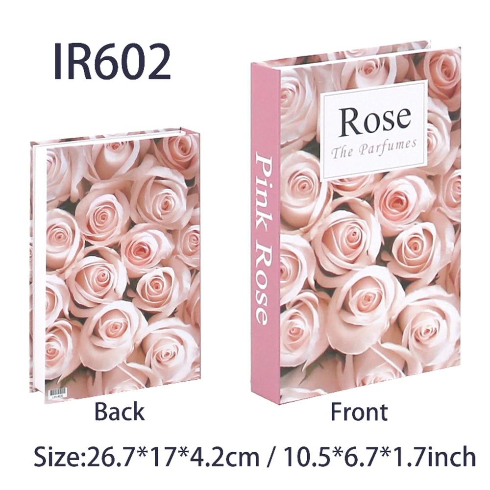 Decorative Fake Book Box – Modern Home Décor Storage Ornament