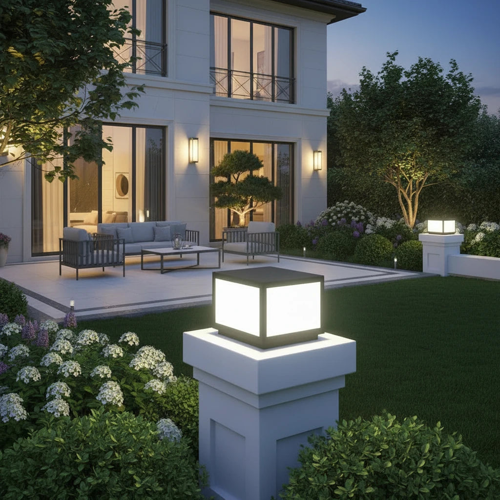 Solar LED Garden Wall Light