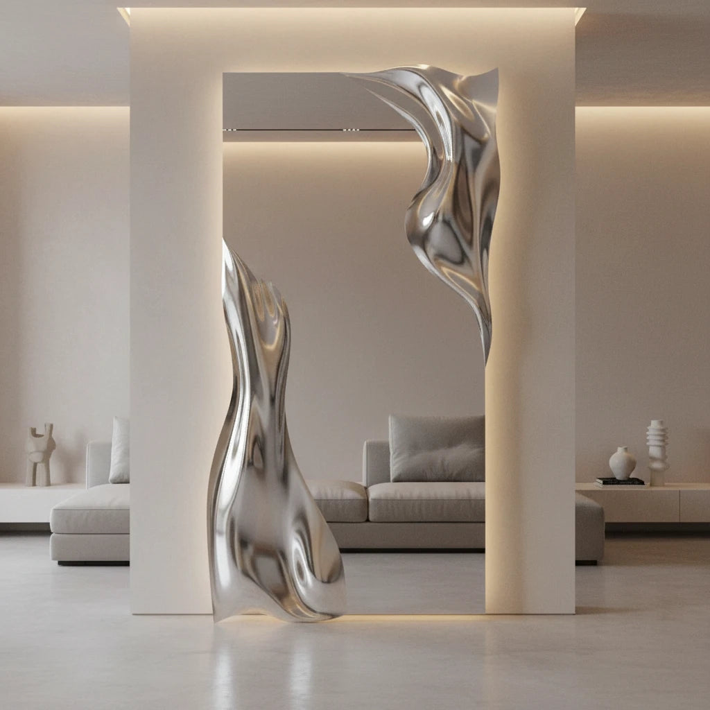 Designer Full-Length Floor Mirror