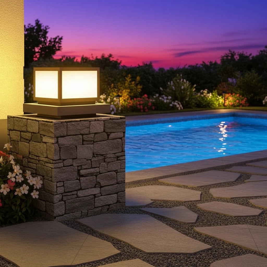 Solar LED Garden Wall Light