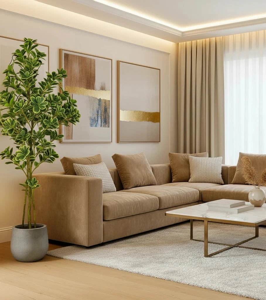 Faux Ficus & Banyan Branch Tree