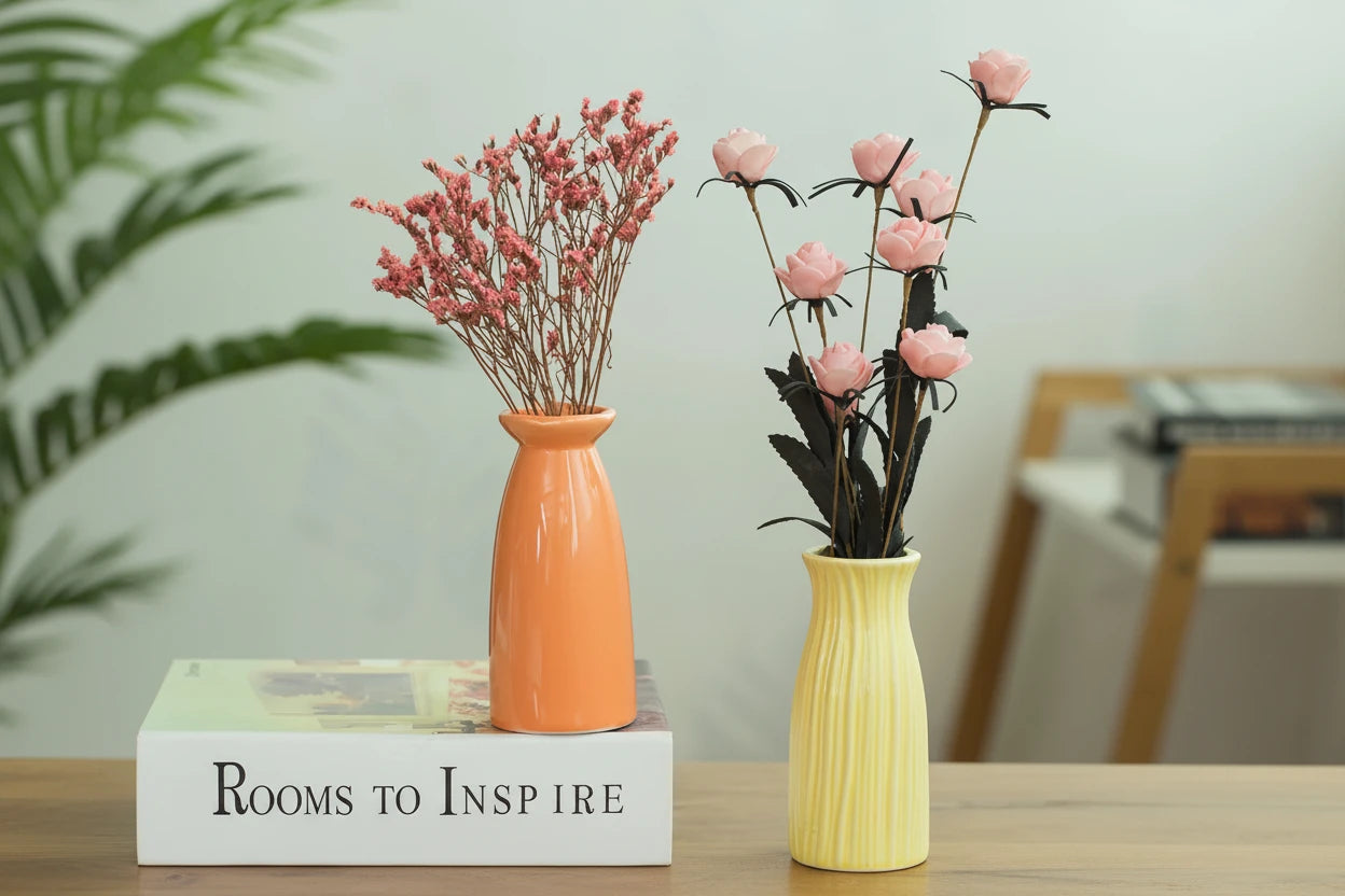 Mini Ceramic Hydroponic Vase