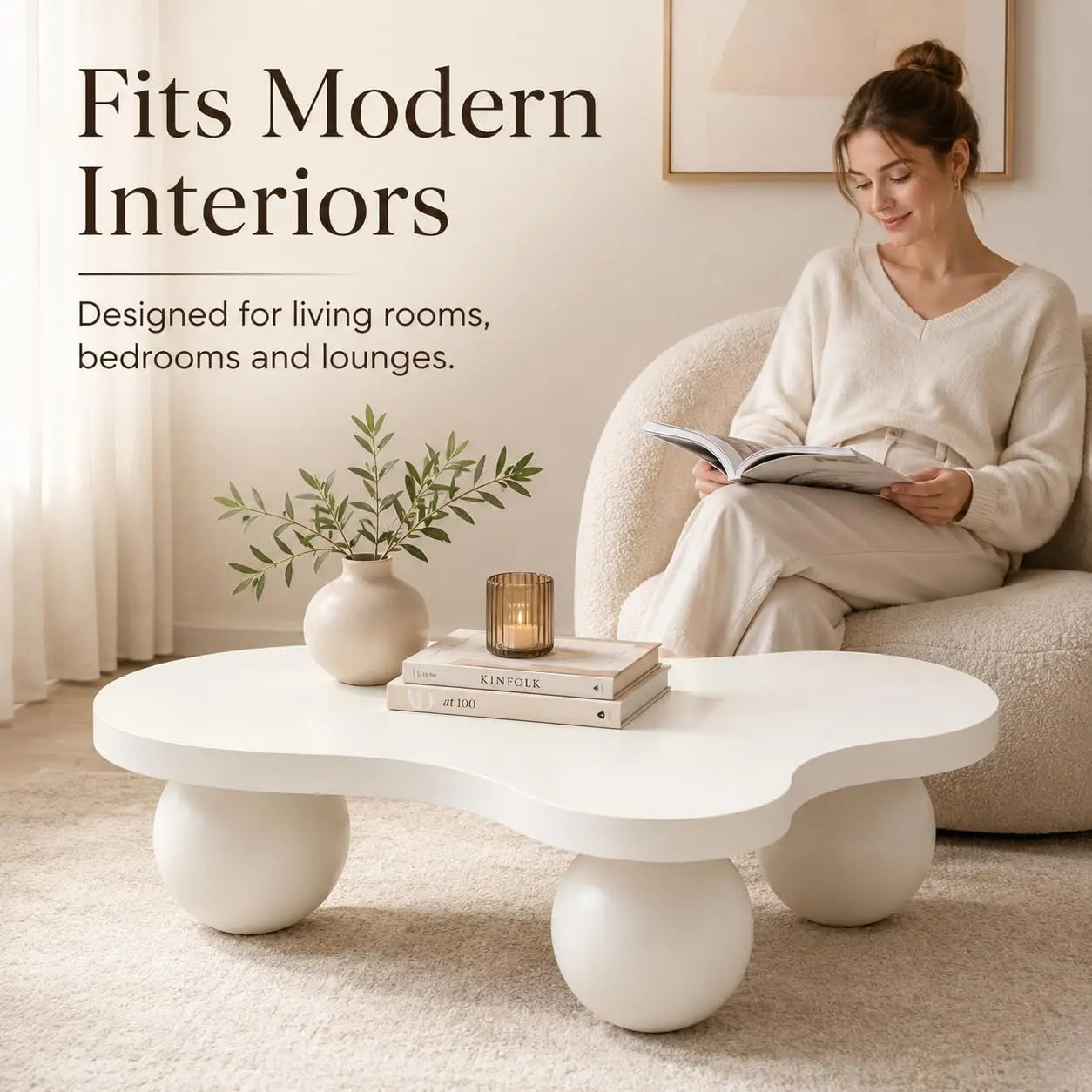 Modern Cloud Coffee Table