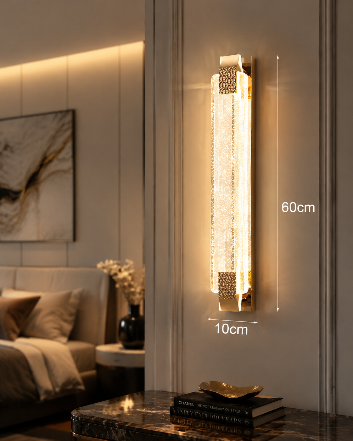 Luxury Crystal Bubble Wall Sconce