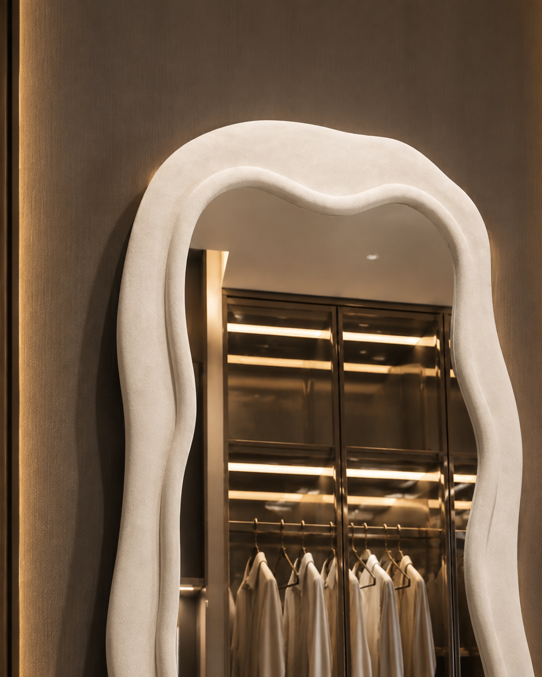 Moroccan-Style Full-Length Floor Mirror