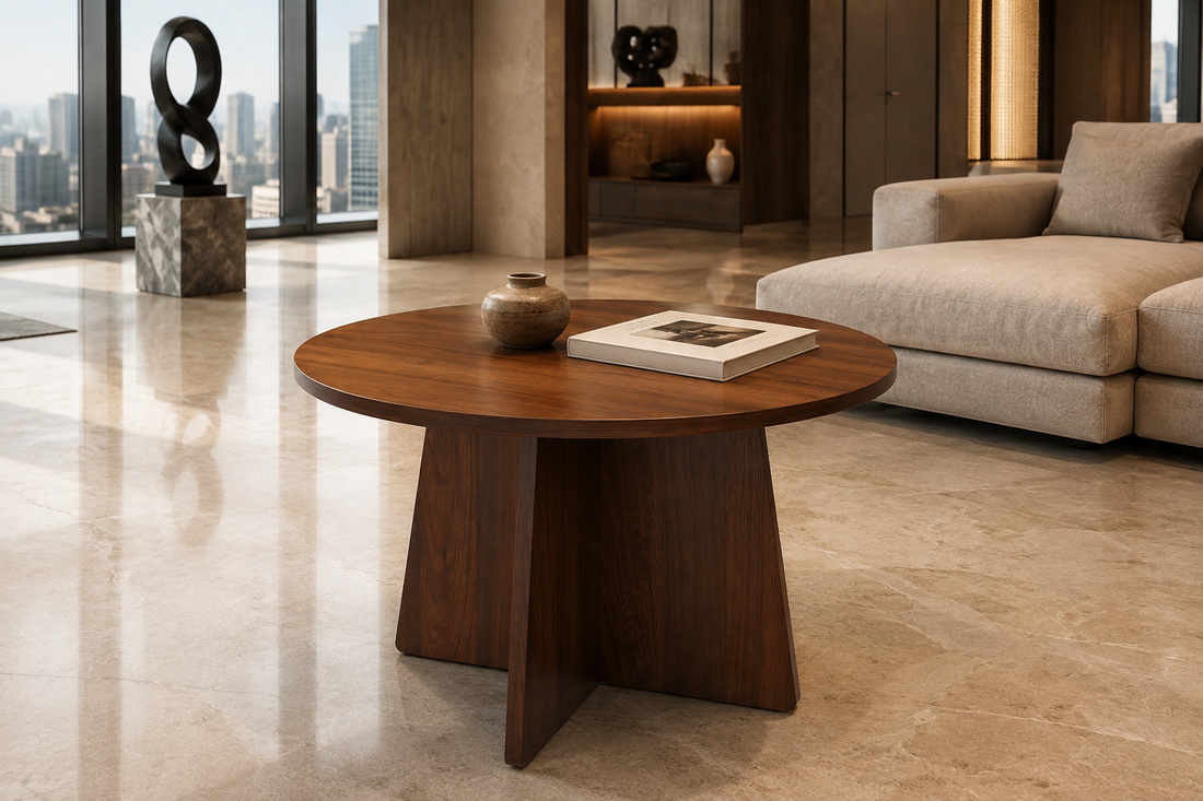 Modern Compact Wooden Coffee / Side Table