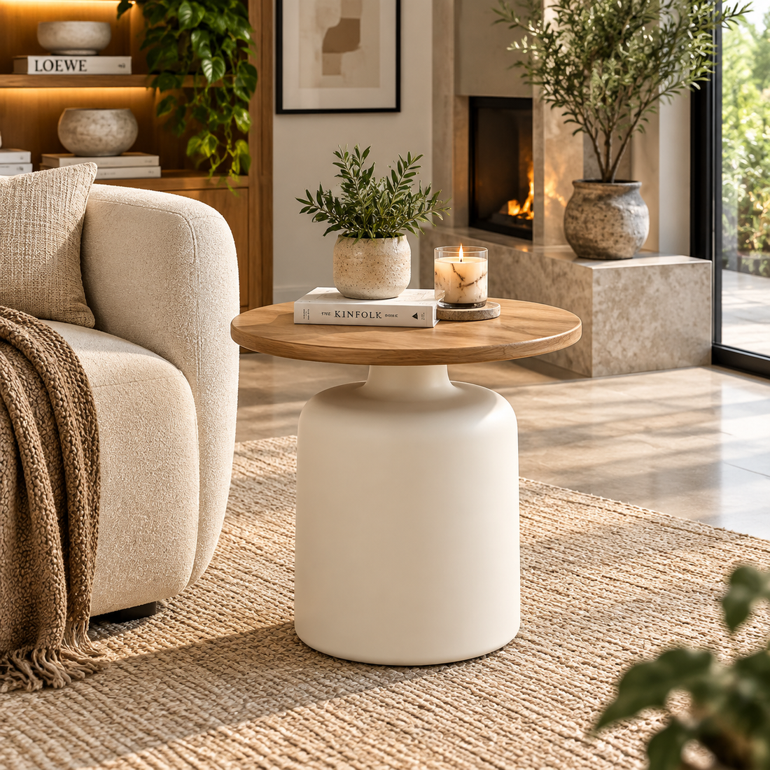 Modern Round Minimalist Coffee Table