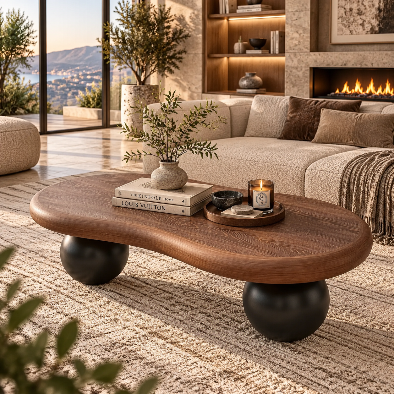 Modern Cloud Coffee Table
