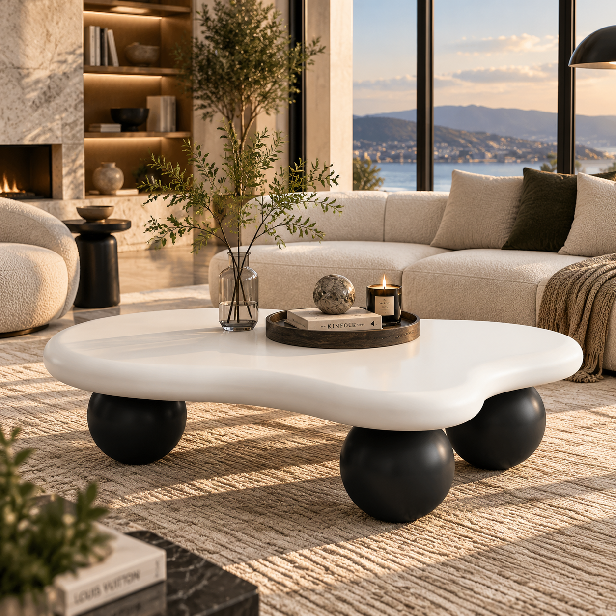 Modern Cloud Coffee Table