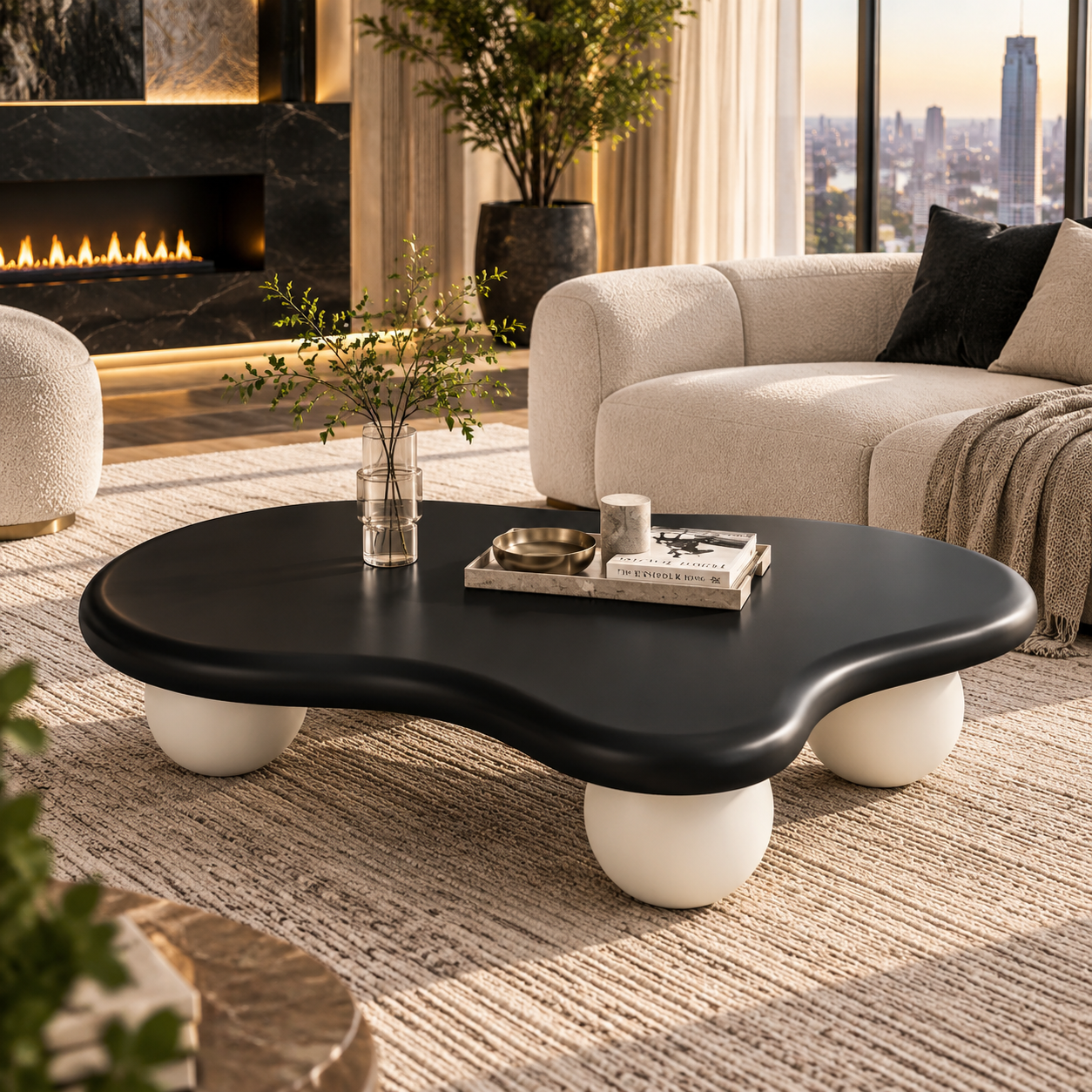 Modern Cloud Coffee Table