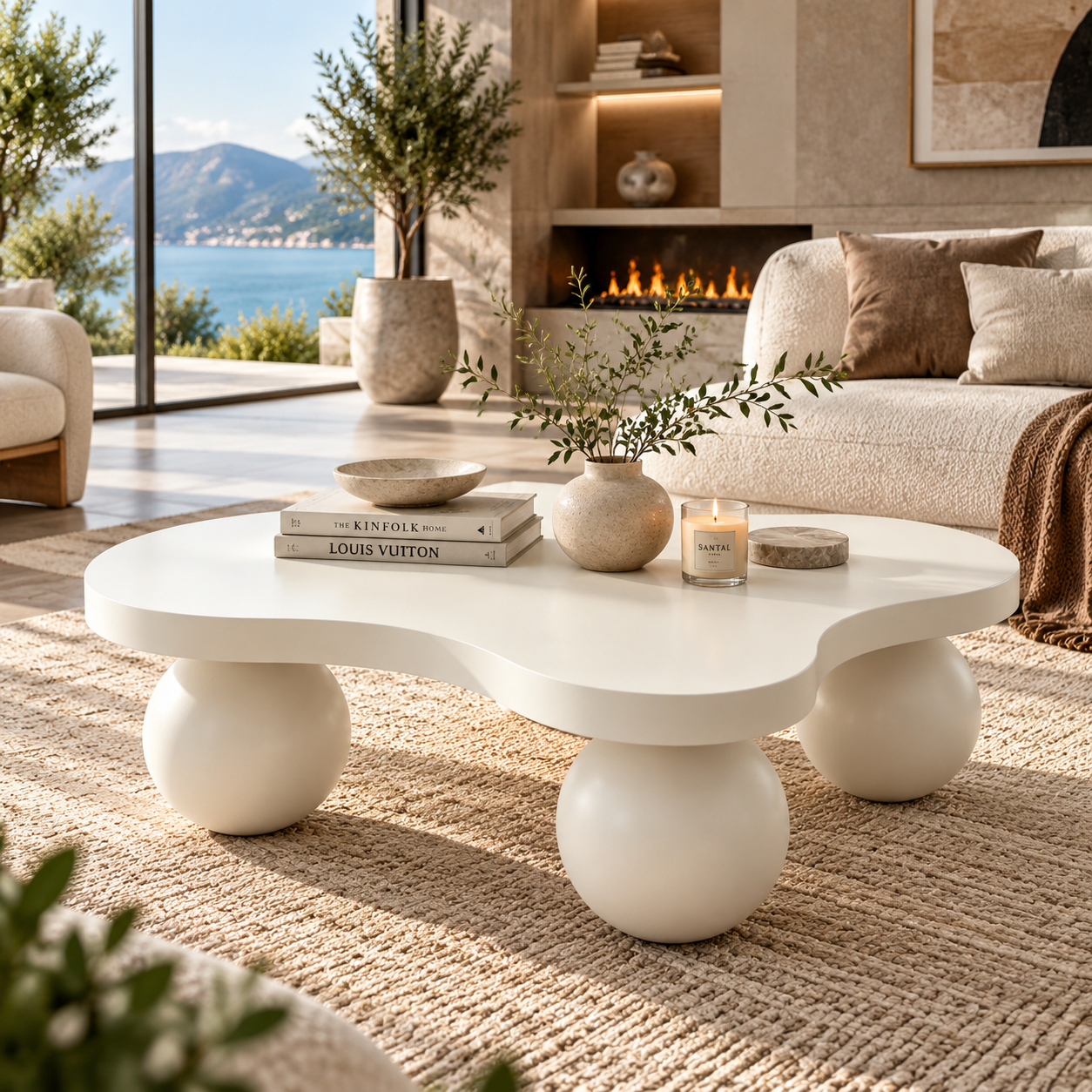 Modern Cloud Coffee Table