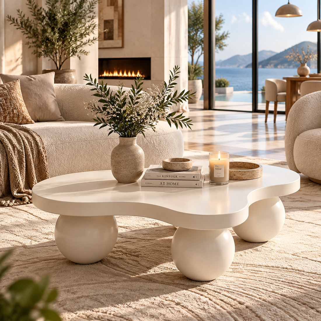 Modern Cloud Coffee Table