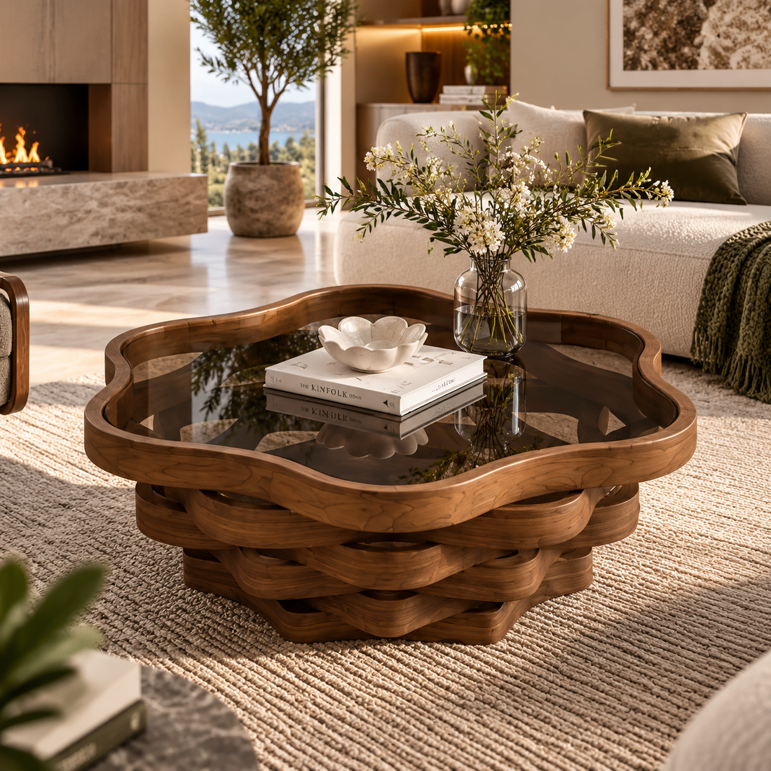 Modern Cloud Coffee Table