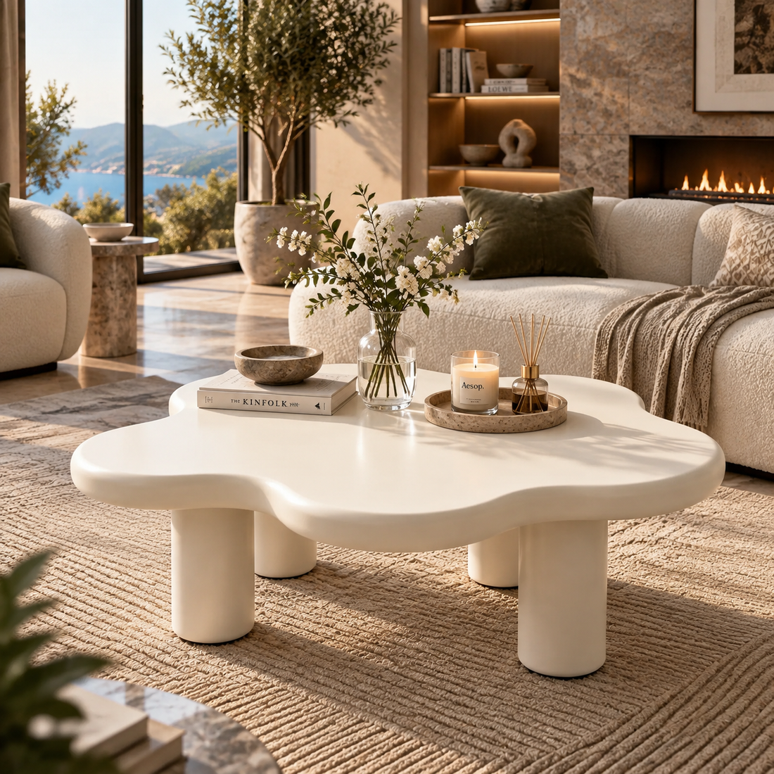 Modern Cloud Coffee Table