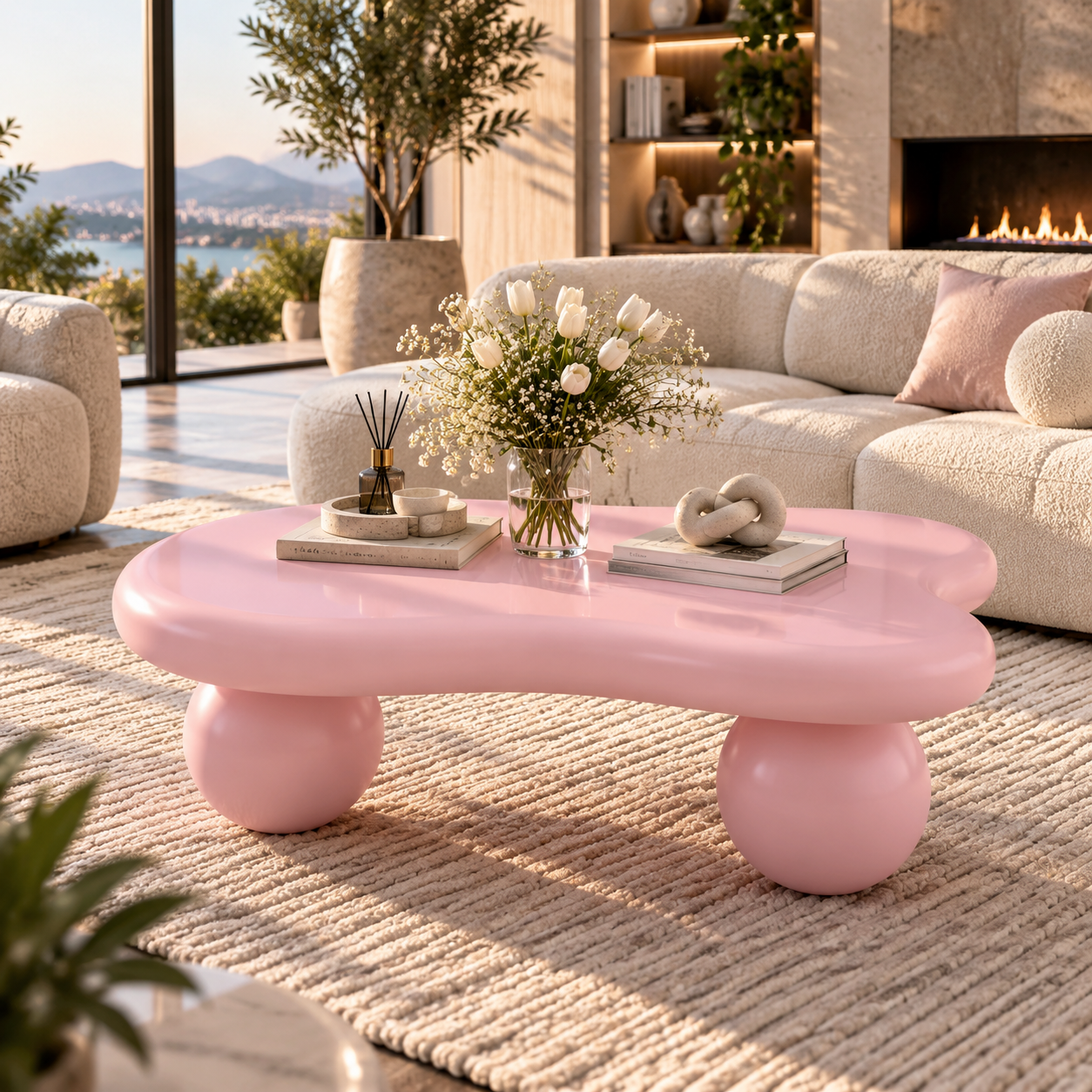 Modern Cloud Coffee Table