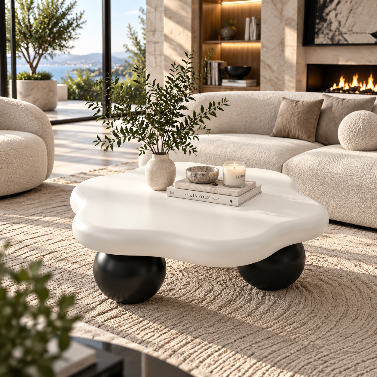 Modern Cloud Coffee Table