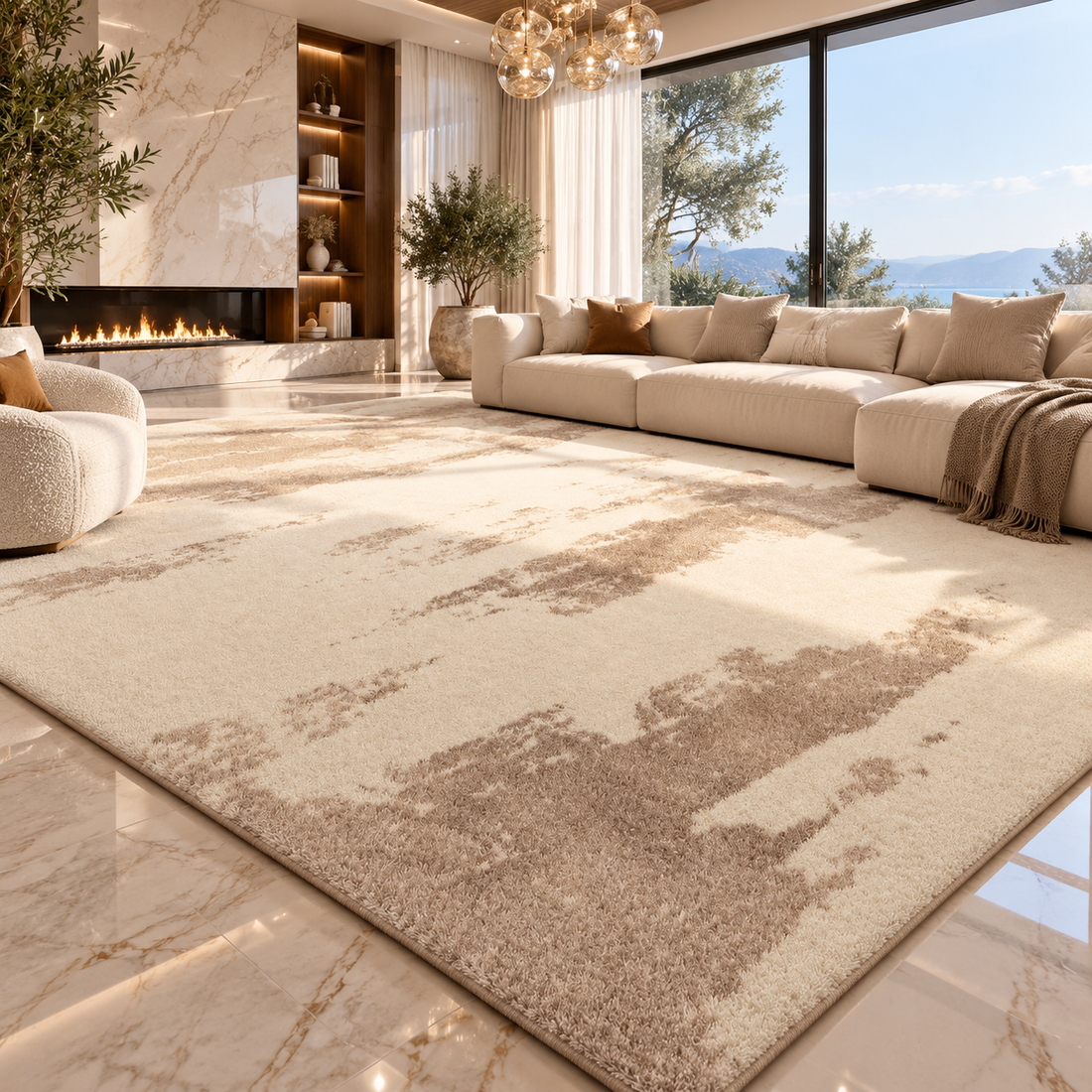 Modern Cartoon Area Rug
